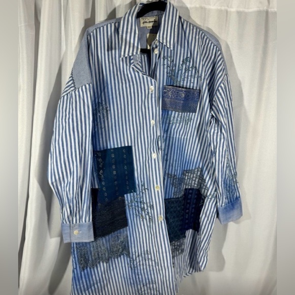 Free People by Nigel Preston Huntress shirt dress NWT XS/S - Picture 4 of 8